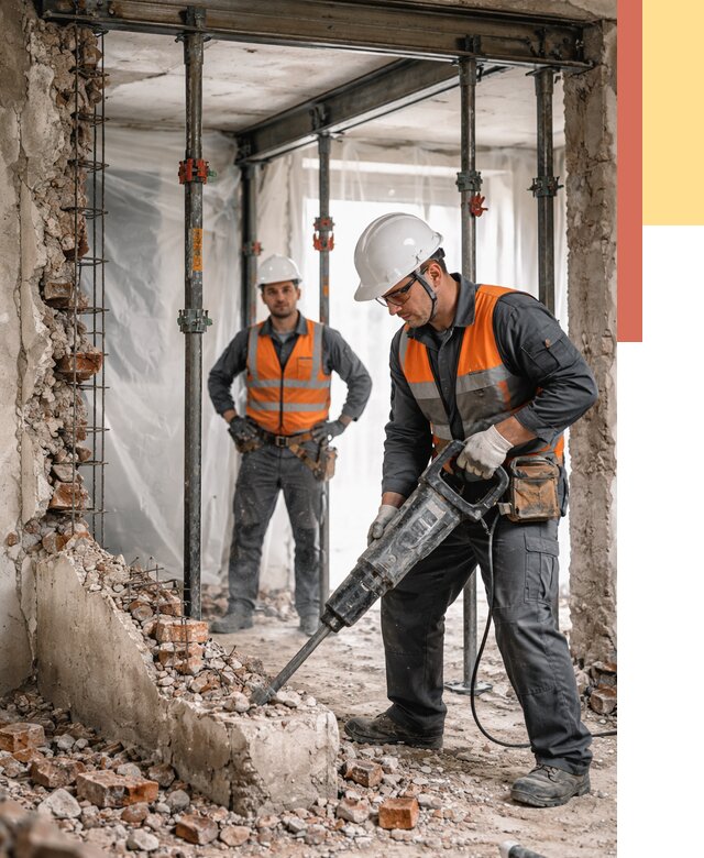 Снос несущих стен в Рыбинске от 10668 руб. — демонтаж несущей стены под ключ | ОТДЕЛОЧНИК-Рбн