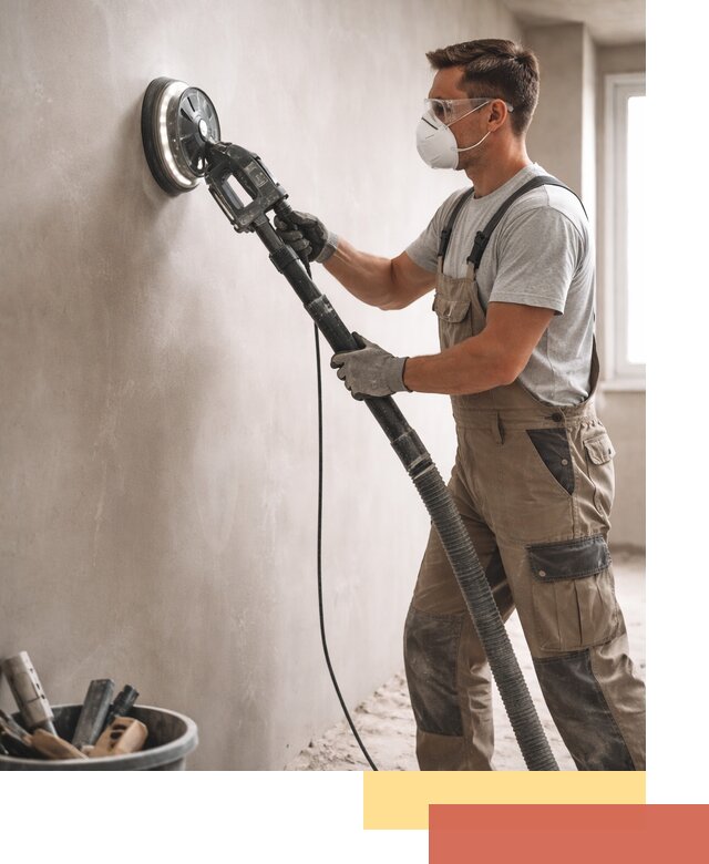 Профессиональная шлифовка стен в Рыбинске быстро и качественно