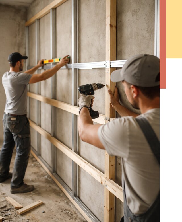 Устройство обрешетки под панели в Рыбинске от 2186 руб. — монтаж под ключ | ОТДЕЛОЧНИК-Рбн