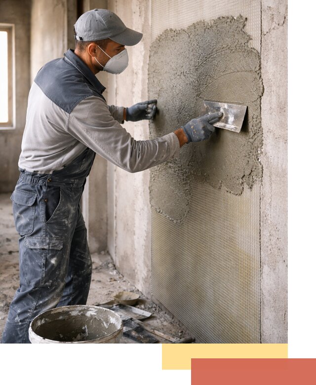 Штукатурка стен по сетке в Рыбинске под ключ качественно и быстро