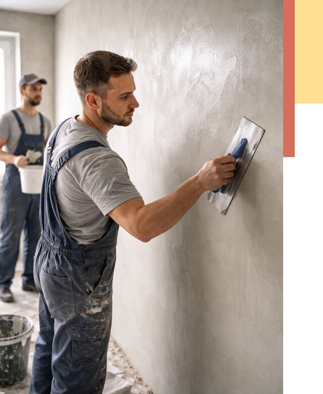 Глянцевание штукатурки стен в Рыбинске от 7806 руб. — услуги и затирка | ОТДЕЛОЧНИК-Рбн