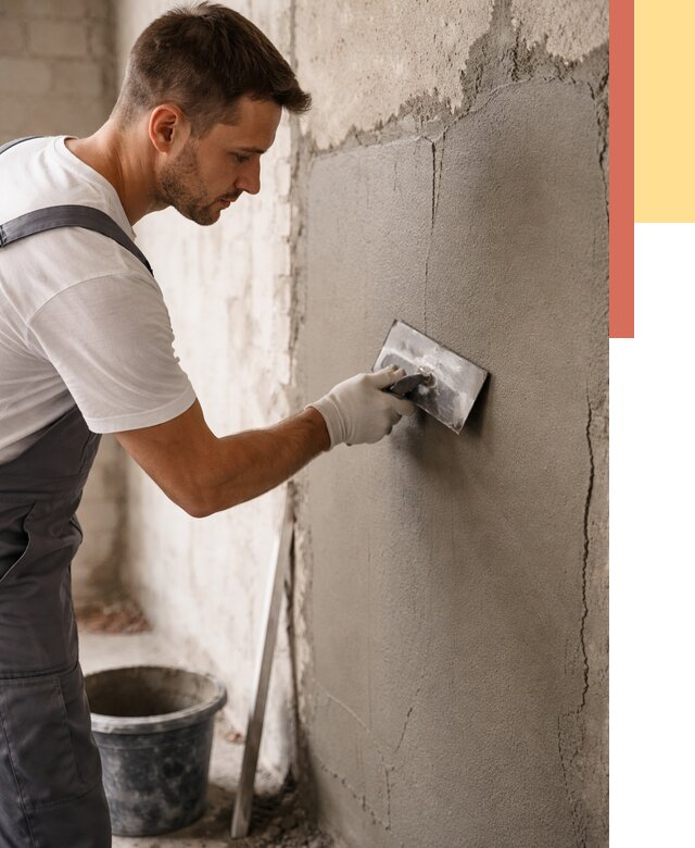 Штукатурка стен под плитку в Рыбинске от 4371 руб./м2 — выравнивание под плитку | ОТДЕЛОЧНИК-Рбн