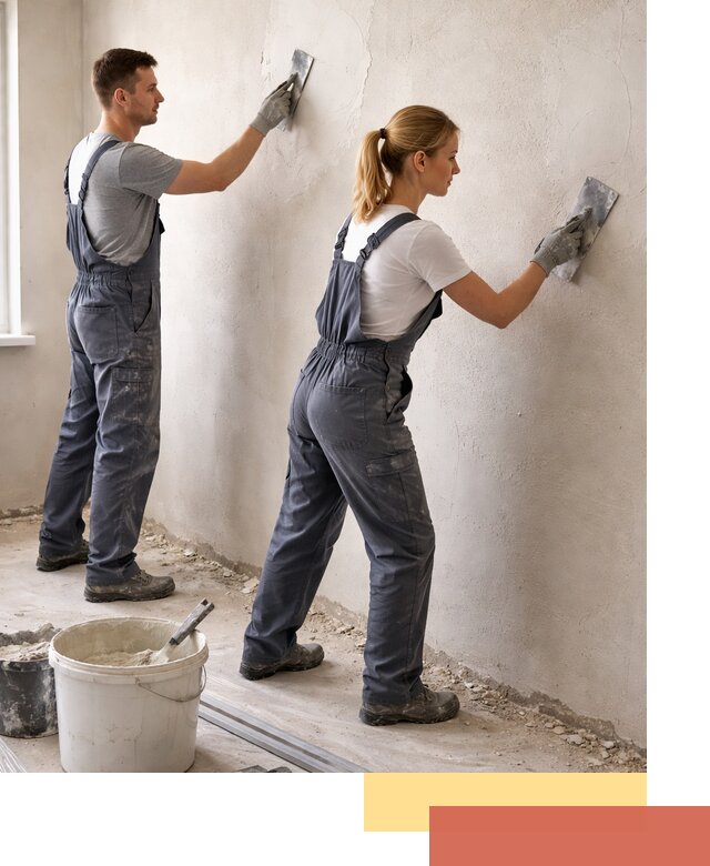 Штукатурка стен под обои в Рыбинске профессионально и быстро