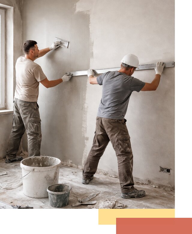 Штукатурка стен под покраску в Рыбинске качественно и быстро