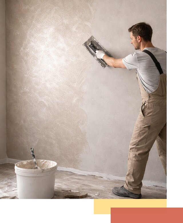 Декоративная штукатурка «Мокрый шелк» под ключ в Рыбинске