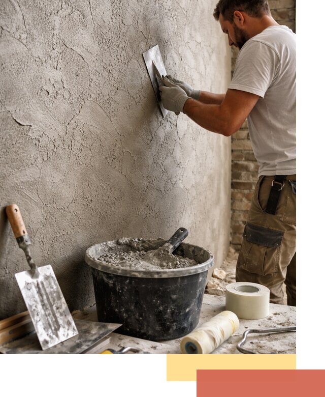 Декоративная штукатурка лофт в Рыбинске — отделка стен и потолков