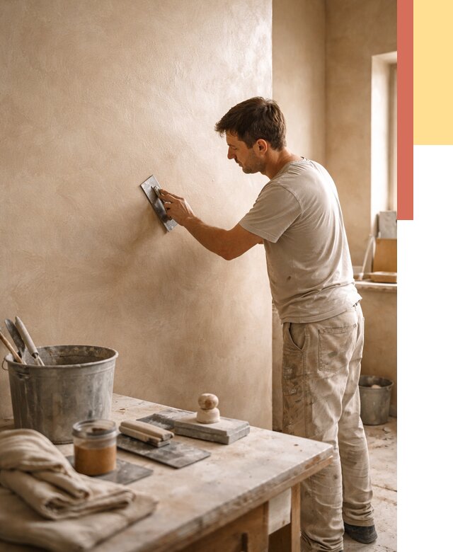 Марокканская штукатурка таделакт в Рыбинске под ключ от 4371 руб. | ОТДЕЛОЧНИК-Рбн