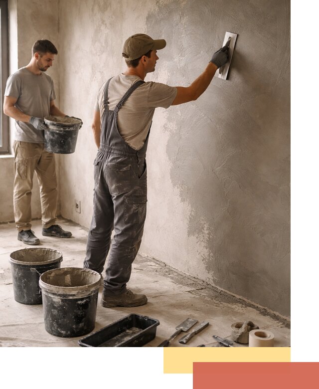 Нанесение микроцемента на стены в Рыбинске качественно и быстро