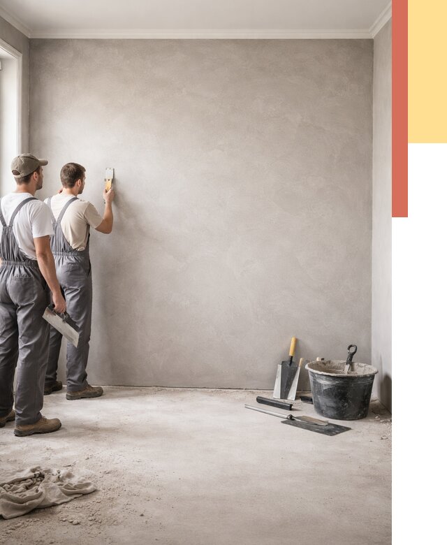 Микробетон на стены в Рыбинске от 1301 руб. — нанесение и отделка | ОТДЕЛОЧНИК-Рбн