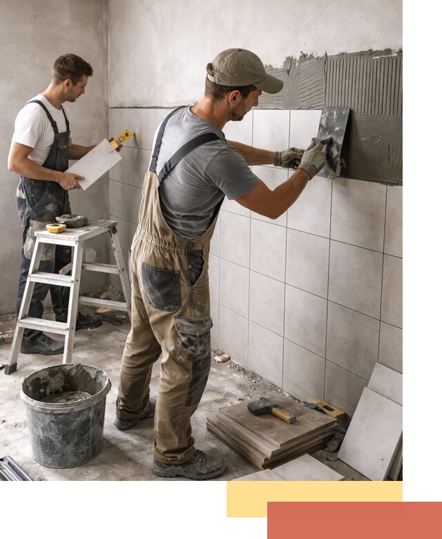 Укладка плитки на стены в Рыбинске профессионально и надежно