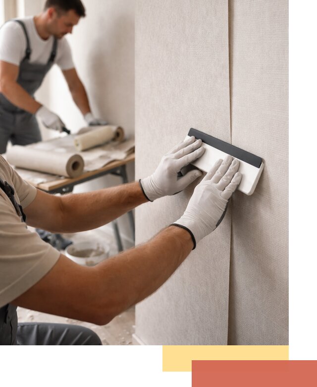 Поклейка обоев под покраску в Рыбинске профессионально и быстро