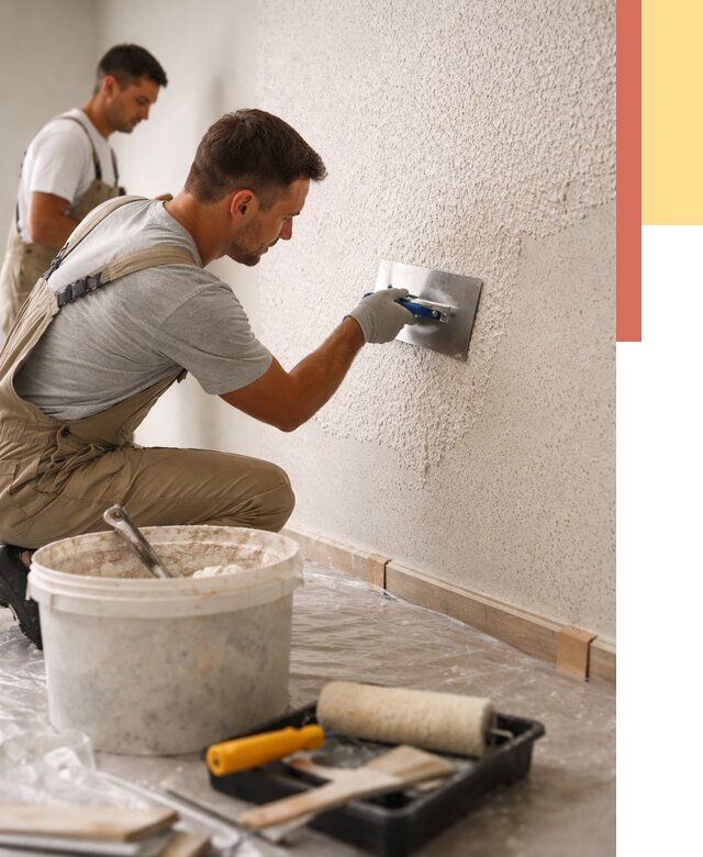 Нанесение жидких обоев в Рыбинске от 7806 руб./м2 — быстро и недорого | ОТДЕЛОЧНИК-Рбн