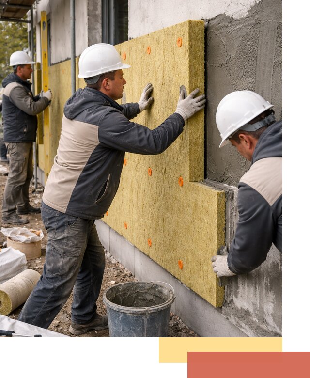 Утепление стен минватой в Рыбинске — тепло и звукоизоляция