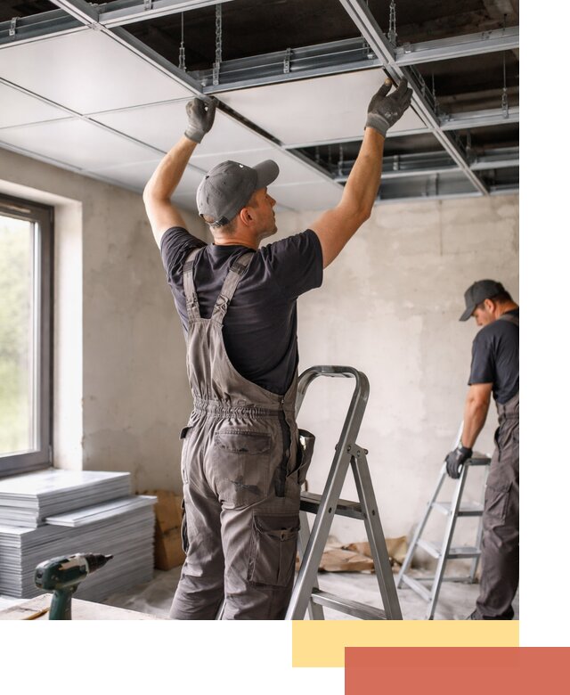 Монтаж кассетного потолка в Рыбинске качественно и быстро