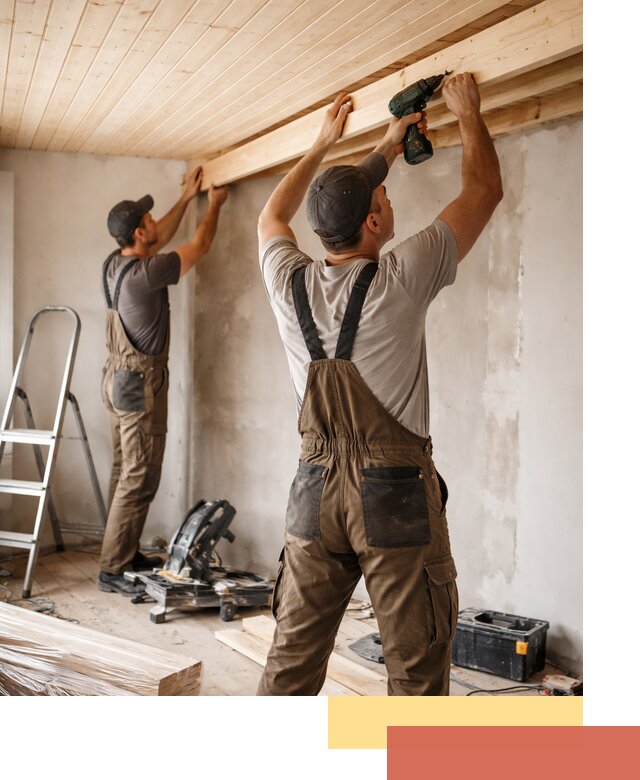 Монтаж потолка из вагонки в Рыбинске профессионально и аккуратно