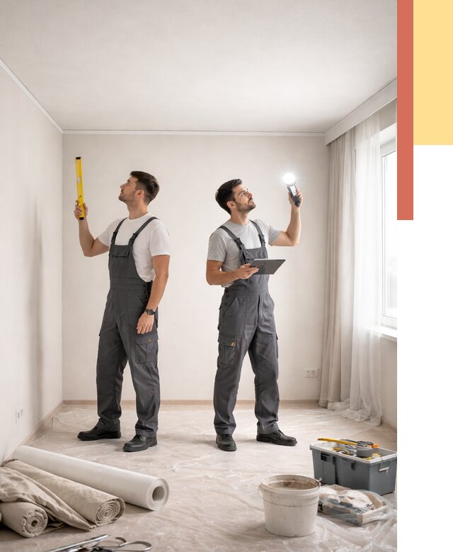 Отделка потолка в Рыбинске недорого от 781 руб/м2 | Услуги ОТДЕЛОЧНИК-Рбн