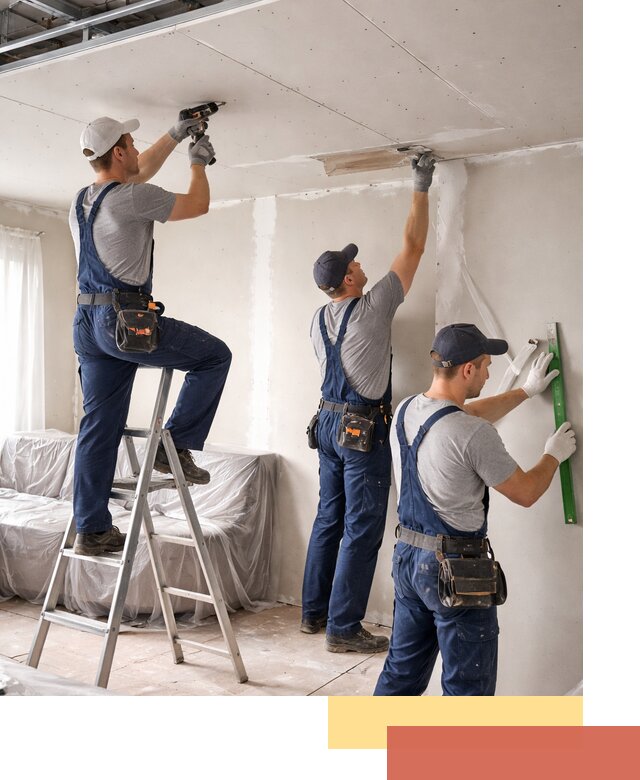 Профессиональная отделка потолка в Рыбинске быстро и качественно