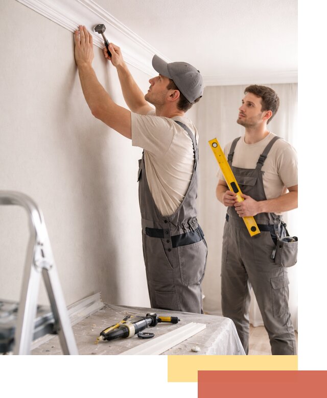 Монтаж потолочного плинтуса в Рыбинске качественно и быстро
