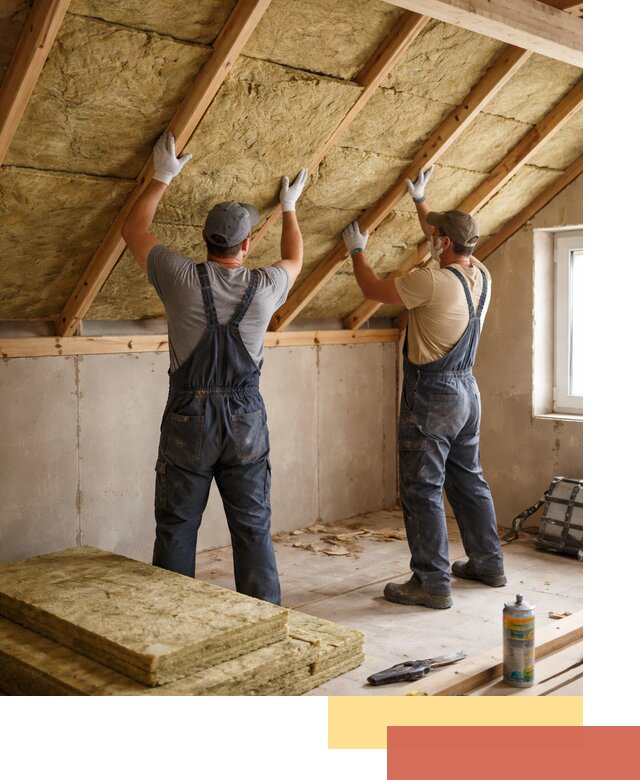 Утепление потолка минеральной ватой в Рыбинске